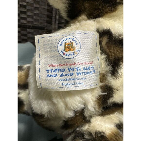 Build A Bear 2006 Snow Leopard 15" World Wildlife Fund WWF Stuffed Animal Plush - Picture 6 of 11